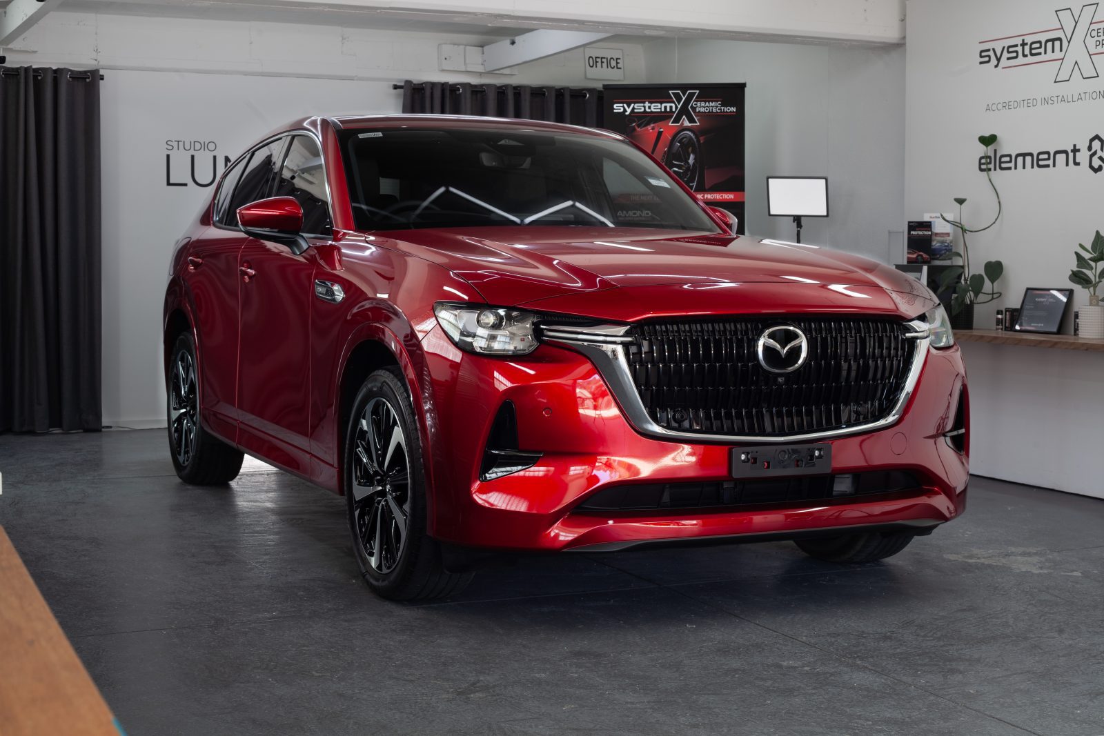 shine appearance of ppf coated car